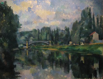 El puente sobre el Marne en Créteil de Paul Cézanne