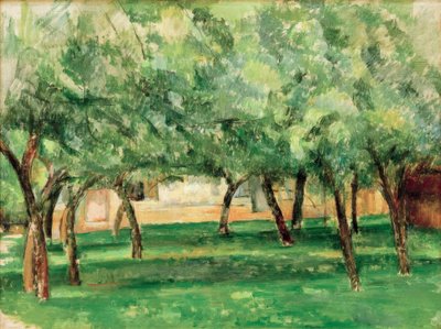 El jardín normando de Paul Cézanne