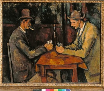 Los jugadores de cartas de Paul Cézanne