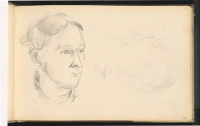 Madame Cézanne de Paul Cézanne