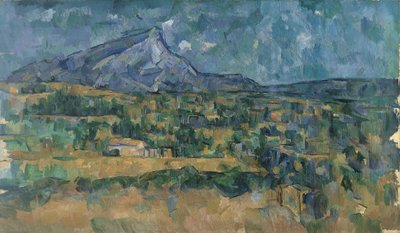 Mont Sainte-Victoire, ca. 1902-6 de Paul Cézanne