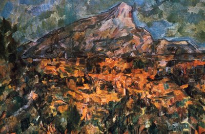 Mont Sainte Victoire, 1904 de Paul Cézanne