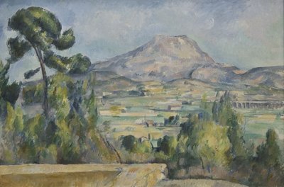 Montaña Sainte-Victoire, c. 1890 de Paul Cézanne