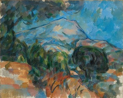 Monte Sainte-Victoire. Aproximadamente 1904 de Paul Cézanne