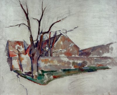 Paisaje de Invierno de Paul Cézanne