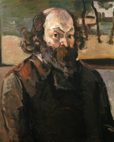 Retrato del artista de Paul Cézanne