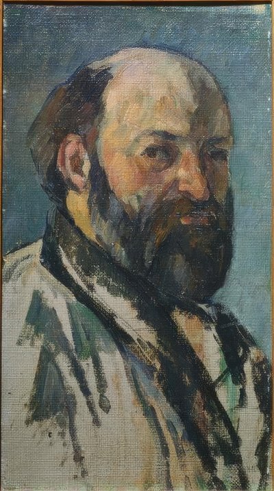 Retrato del artista de Paul Cézanne
