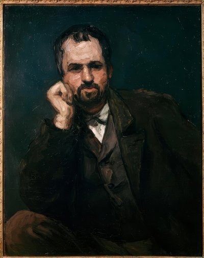 Retrato de hombre de Paul Cézanne