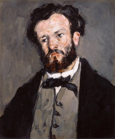 Retrato de Anthony Valabrègue, 1869-1871 de Paul Cézanne