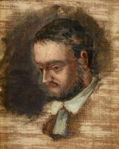Retrato de Émile Zola 1840-1902 de Paul Cézanne