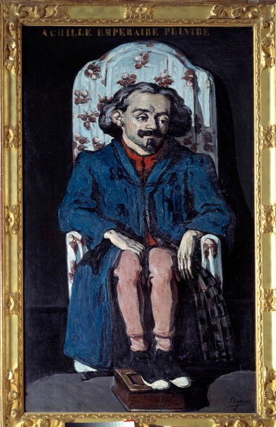 Retrato del pintor Achille Emperaire (1829-1898) de Paul Cézanne