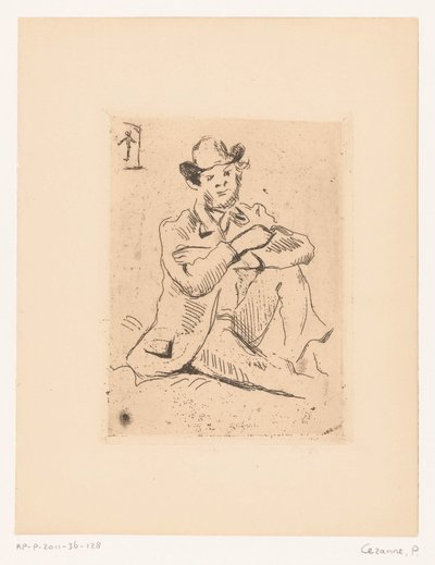 Retrato de Armand Guillaumin de Paul Cézanne