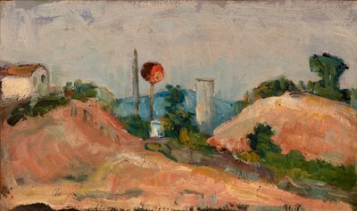 corte de ferrocarril de Paul Cézanne