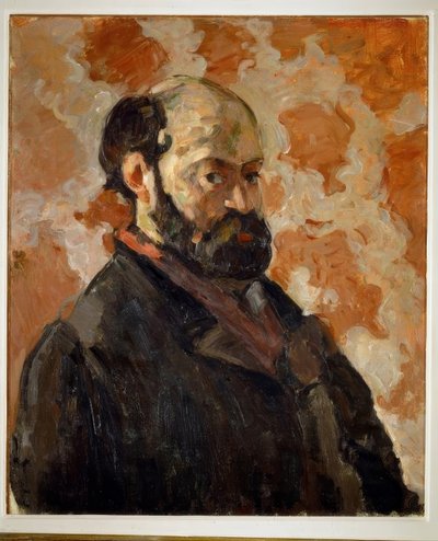 Autorretrato con fondo rosa de Paul Cézanne