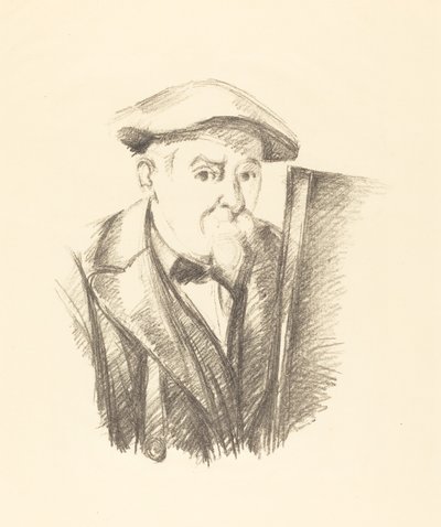 Autorretrato de Paul Cézanne