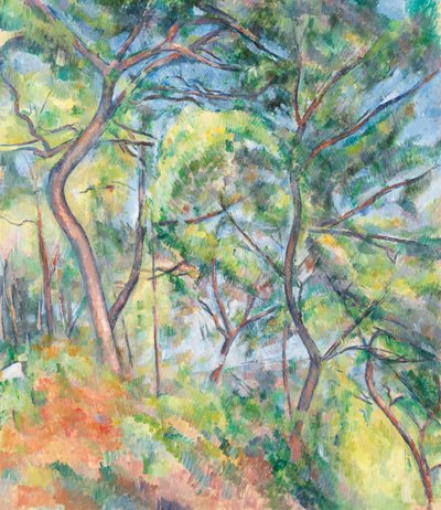 Sous-Bois de Paul Cézanne