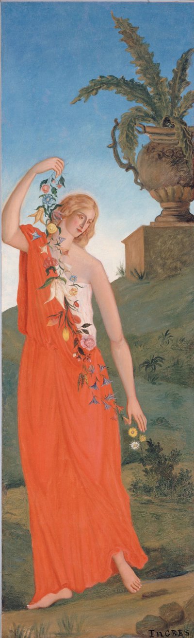 Primavera de la serie Las Estaciones de Paul Cézanne