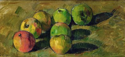Naturaleza muerta con manzanas, 1878 de Paul Cézanne
