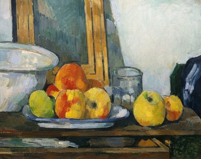 Naturaleza Muerta con Cajón Abierto de Paul Cézanne