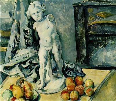 Naturaleza muerta con Cupido de yeso, 1895 de Paul Cézanne