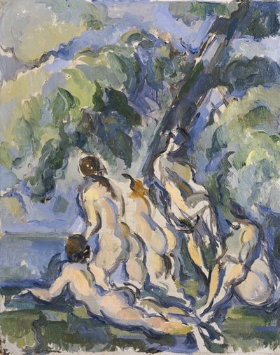Estudio para Les Grandes Baigneuses, c.1902-06 de Paul Cézanne