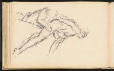 Estudio de "Milo de Crotona" de Puget de Paul Cézanne