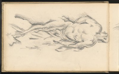 Estudio de "Milo de Crotona" de Puget de Paul Cézanne