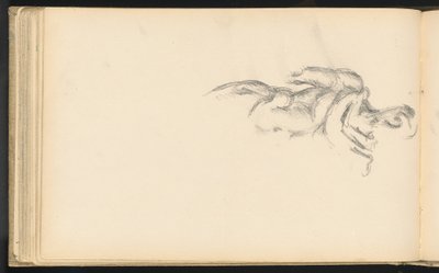 Estudio de una Figura Masculina de Pie después del Antiguo de Paul Cézanne
