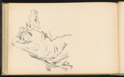 Estudio de la figura alegórica Bellona en "La apoteosis de Enrique IV" de Rubens de Paul Cézanne