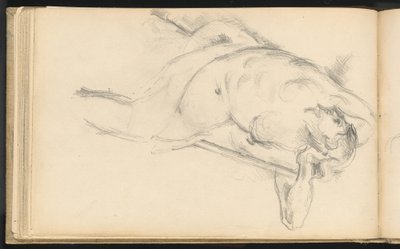 Estudio de la figura alegórica Bellona en "La apoteosis de Enrique IV" de Rubens de Paul Cézanne