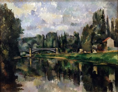 Las orillas del Marne de Paul Cézanne