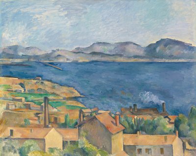 La bahía de Marsella, vista desde L