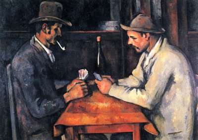 Los jugadores de cartas de Paul Cézanne