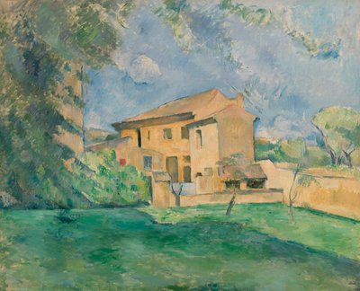 La Granja en el Jas de Bouffan de Paul Cézanne