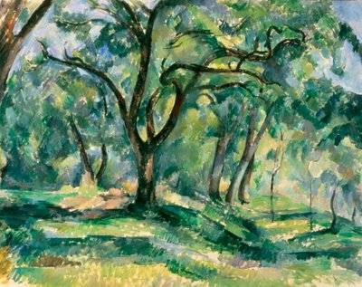 El bosque de Paul Cézanne