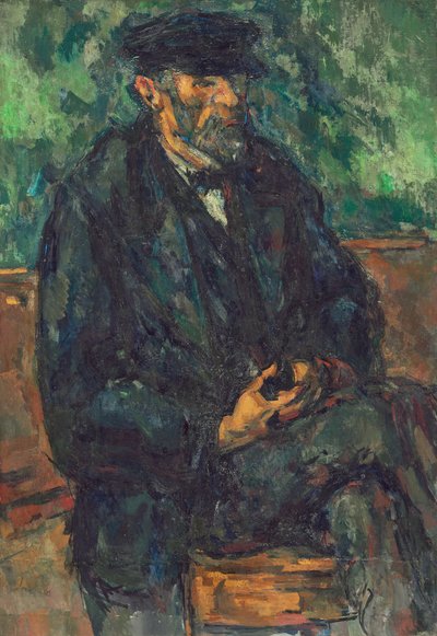 El jardinero Vallier, 1906 de Paul Cézanne
