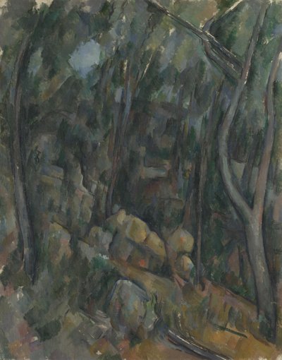 Los terrenos del Château Noir, c1900-1904 de Paul Cézanne