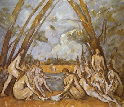 Los grandes bañistas de Paul Cézanne