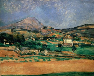 La llanura del Mont Sainte-Victoire de Paul Cézanne