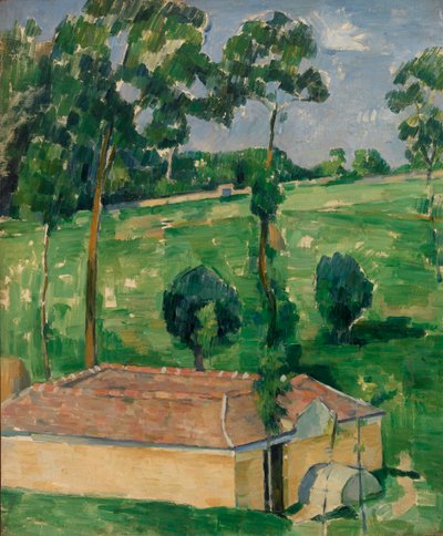La casa de primavera de Paul Cézanne