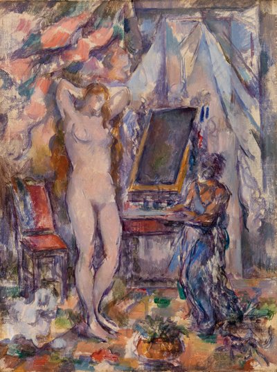 el toilette (la toilette) de Paul Cézanne