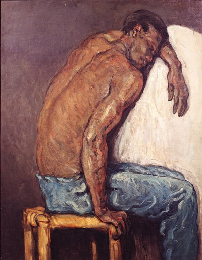 El negro Scipion, c.1866-68 de Paul Cézanne