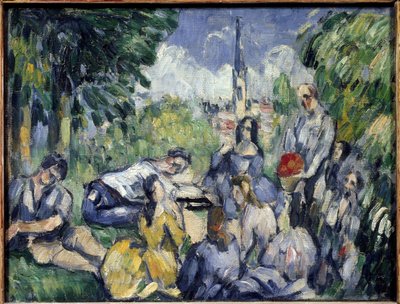 El desayuno sobre la hierba de Paul Cézanne