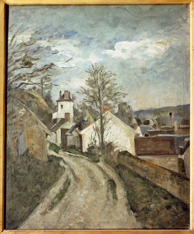 La casa del Doctor Gachet en Auvers de Paul Cézanne