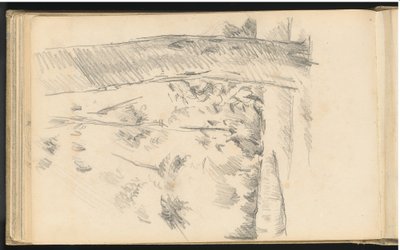 Árboles y arbustos de Paul Cézanne