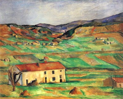 Alrededores de Gardanne de Paul Cézanne
