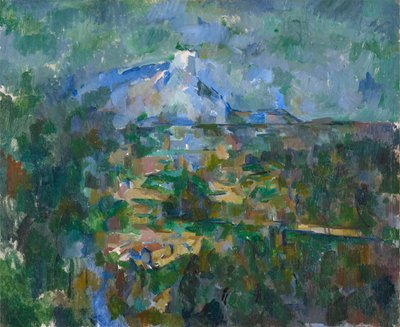 Vista de Montagne Sainte-Victoire desde Lauves de Paul Cézanne