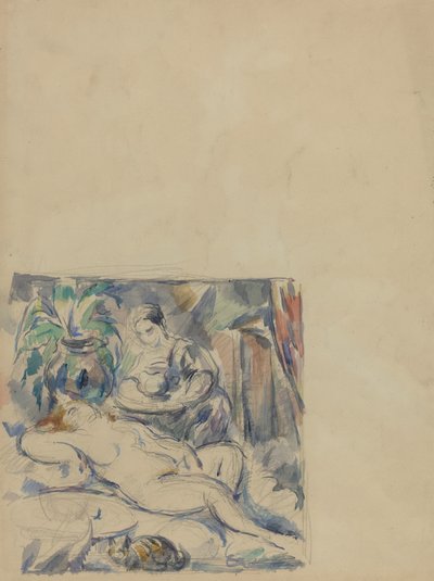 Despertando de Paul Cézanne