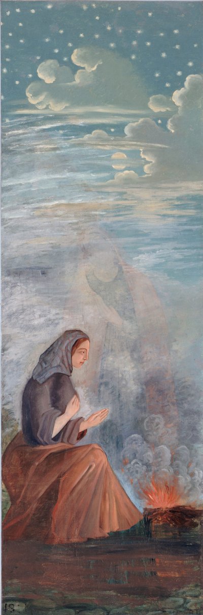 Invierno de la serie Les Saisons de Paul Cézanne