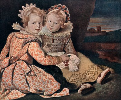 Hijas del pintor, siglo XVII de Paul De Vos